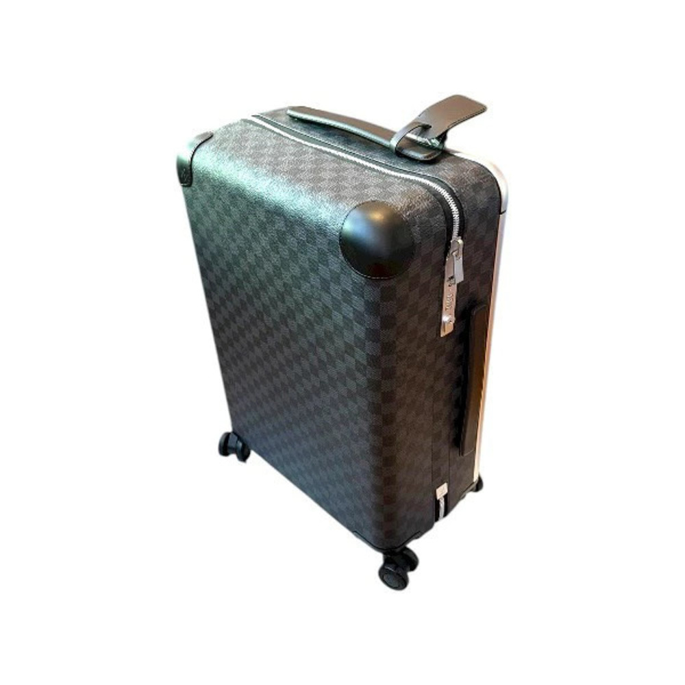 LOUIS VUITTON Horizon Damier Graphite Black Carry on Suitcase Black SA